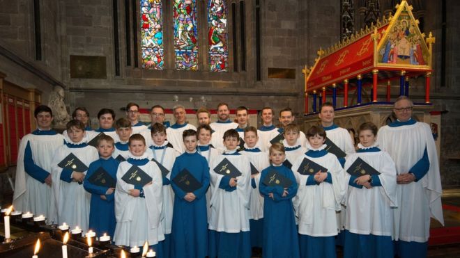 Hereford Cathedral choir