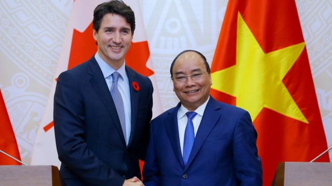 Thủ tướng Canada Justin Trudeau thăm Việt Nam và dự APEC