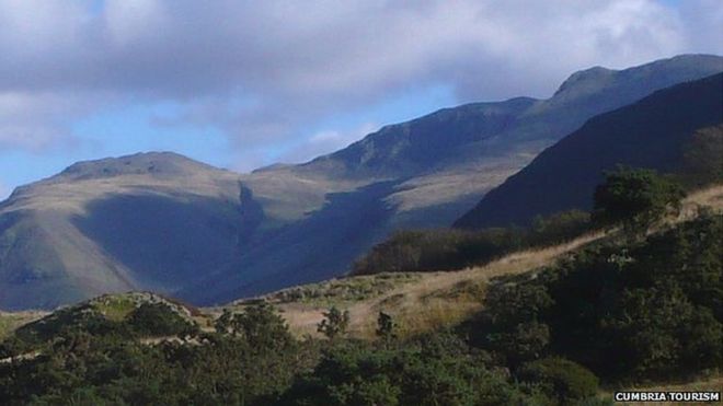 Scafell Pike from Wasdale