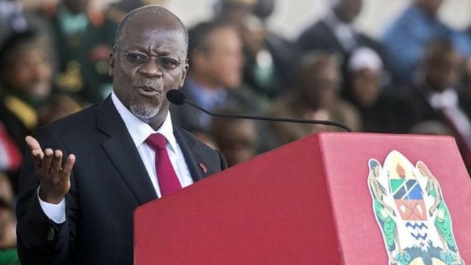 Rais wa Tanzania John Magufuli