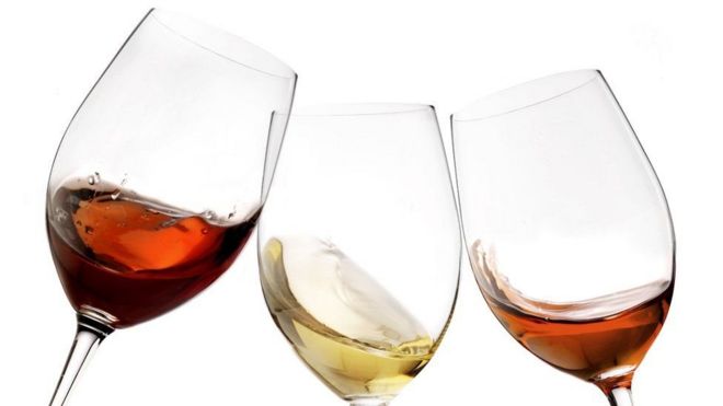taças de vinho