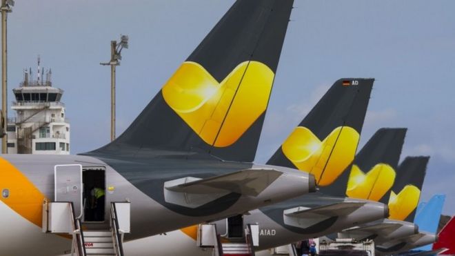 Thomas Cook planes