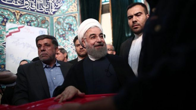 Rais Rouhani wa Iran ahsinda muhula wac pili wa urais nchini Iran