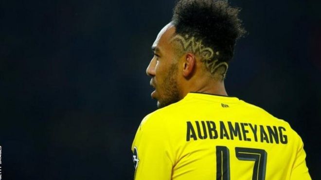 Mshambuliaji wa Gabon na Dortmund Aubameyang