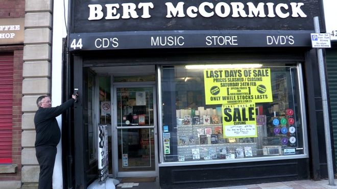 Bert McCormick shop