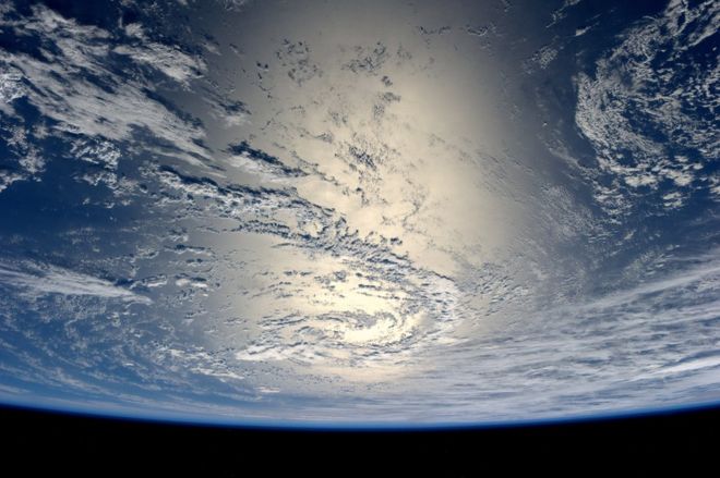 Imagen la Tierra vista desde el espacio