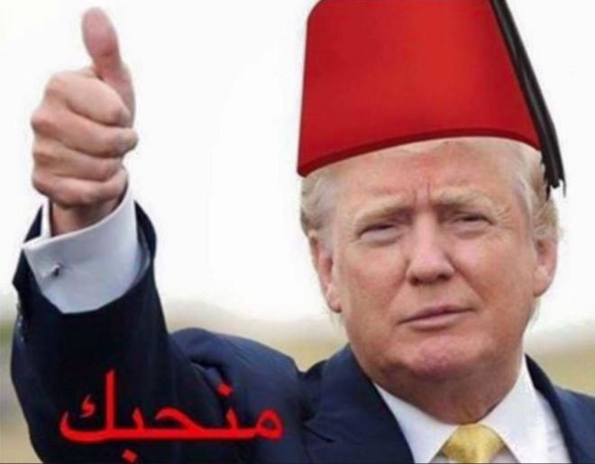 Waarabu wamsifu 'Abu Ivanka' almaarufu rais Donald Trump kwa mashambulizi dhidi ya Syria