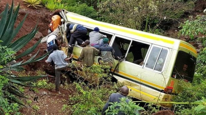 Tanzania school bus crash kills dozens