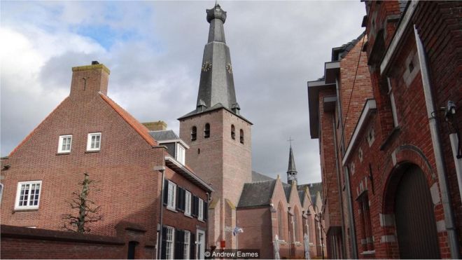 Casas de Baarle-Nassau, na Holanda