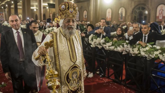Глава египетских коптов-христиан патриарх Александрийский Феодоро (Тавадрос) II