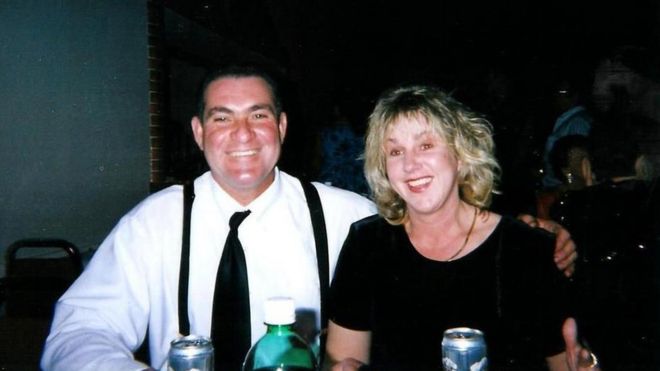 Teresa y Larry Clark, de Waynesboro, VA,