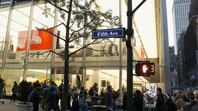 La Quinta Avenida es el epicentro de las compras en Nueva York.