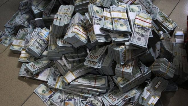 Pile of cash