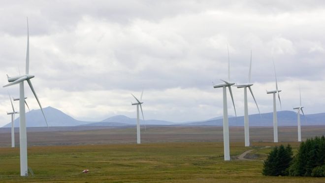 Trạm điện gió ở Scotland