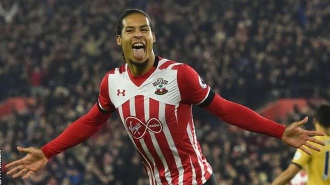 Beki wa kati wa Southampton Virgil van Dijk