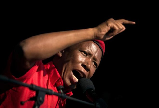 Julius Malema amuita Rais Edgar Lungu dikteta