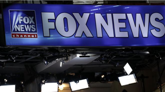 Fox News sign