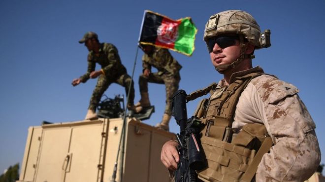 More oxygen for the rest of us: US soldier killed and four wounded on Afghanistan border _99440831_gettyimages-843627436