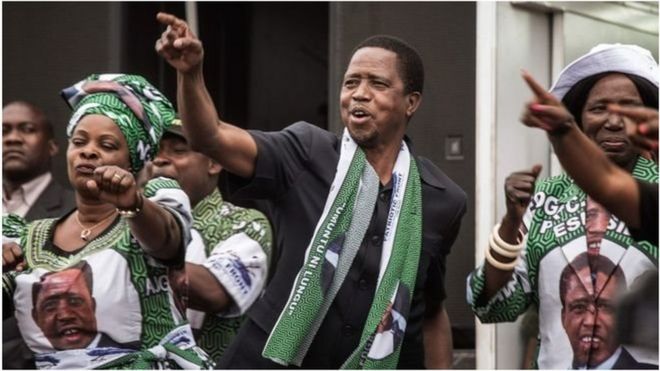 Rais wa Zambia, Edgar Lungu