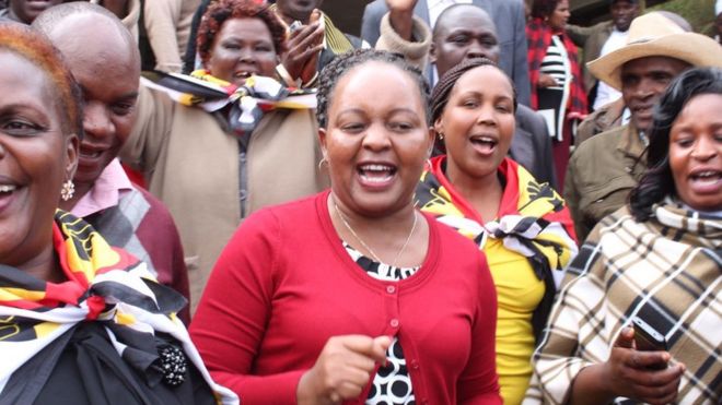 Aliyekuwa waziri wa ugatuzi nchini Kenya Anne Waiguru