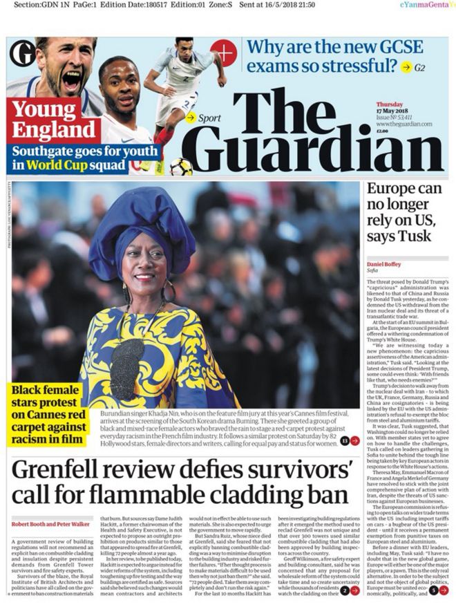 The Guardian Thursday