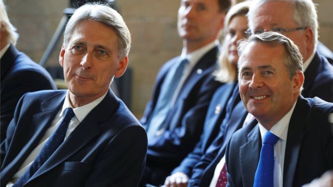 Philip Hammond and Liam Fox