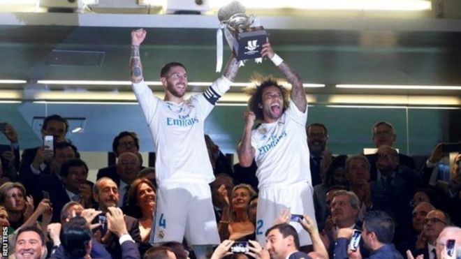 Real Madrid yailaza Barcelona na kushinda kombe la Super Cup