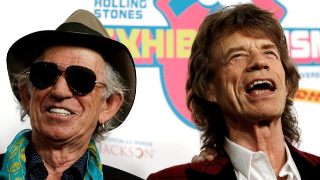 Keith Richards and Mick Jagger