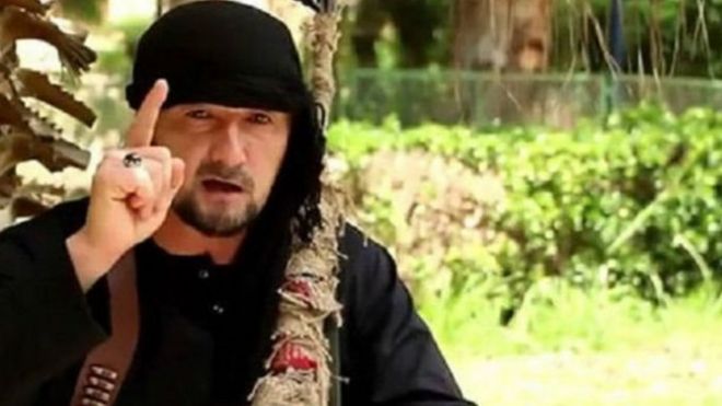 لمحة عن غولمرود حليموف أبرز قادة تنظيم الدولة الإسلامية _97716951_de1a10d2-4cb7-4910-8646-0dd61a150386