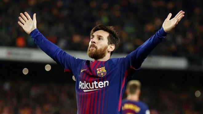 Lionel Messi anaongoza kwa ufungaji katika la Liga akiwa katupia kambani magoli 33 mpaka sasa