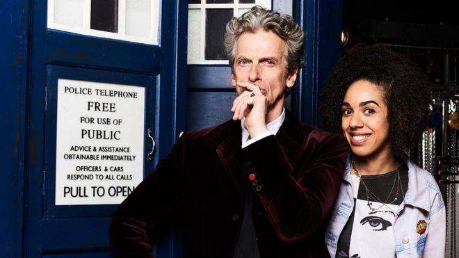 Peter Capaldi and Pearl Mackie star in Doctor Who
