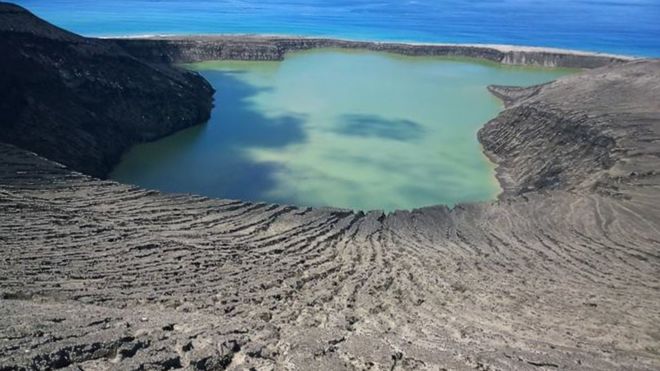 Isla Hunga Tonga Hunga Ha'apai. (Foto: Gianpiero Orbassano)