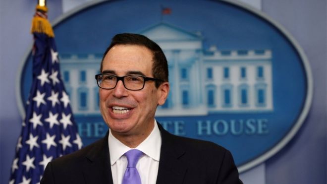 Bộ trưởng Ngân khố Mỹ Steven Mnuchin