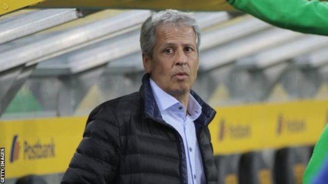 Kocha wa klabu ya Nice ya Ufaransa Lucien Favre