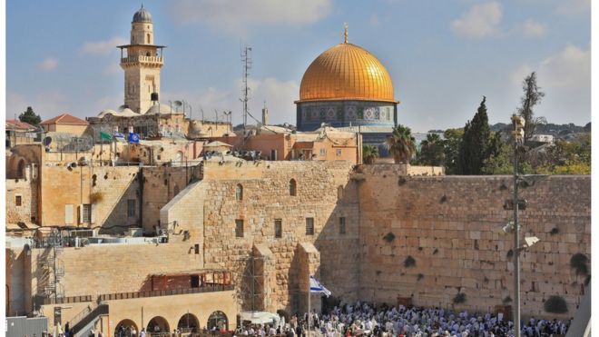 Imagem mostra vista geral de Jerusalém