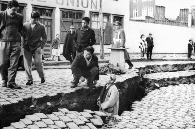 Terremoto em Valdivia, no Chile, em 1960