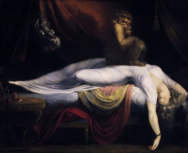 "La pesadilla" Henry Fuseli