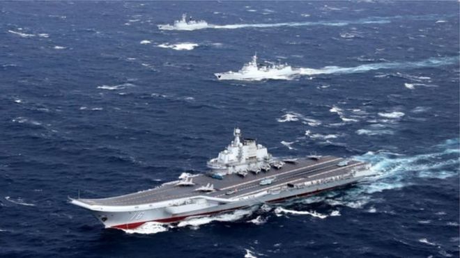 解放軍航母遼寧艦