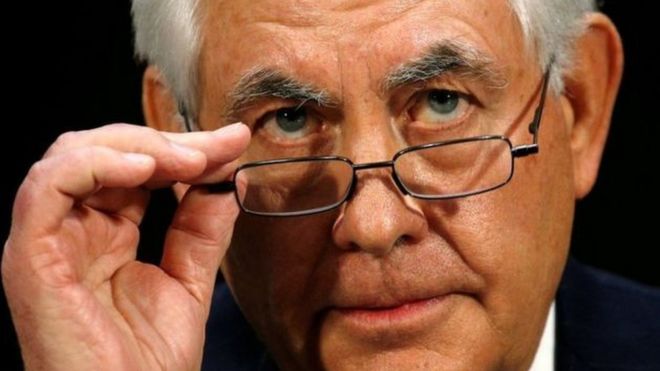 Waziri wa maswala ya kigeni nchini Marekani Rex Tillerson amesema kuwa Marekani sio adui wa Korea Kaskazini