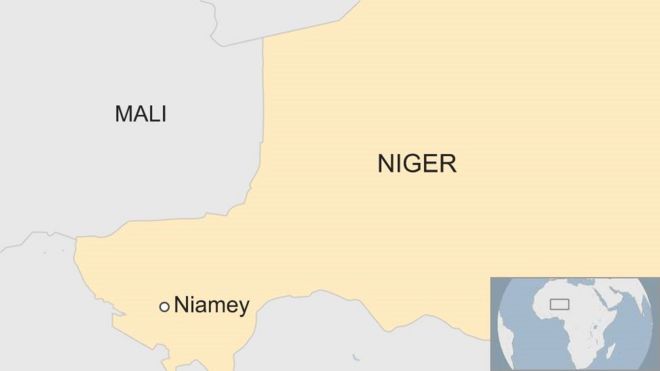 Map of Niger