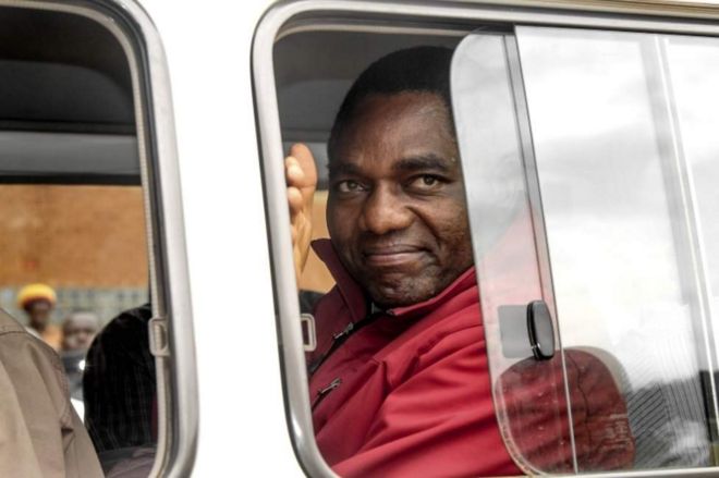 Hakainde Hichilema alikamatwa baada ya msafara wake kukataa kuupisha ule wa rais