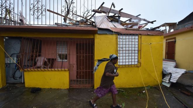 Casa destruida