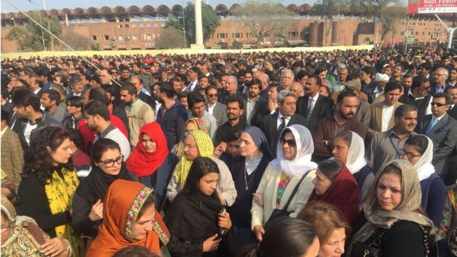 عاصمہ جہانگیر جنازہ