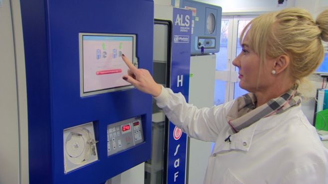 Blood Vending Machine 'a first' for NI Blood Vending Machine 'a first' for NI
