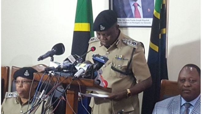 Mkuu wa Jeshi la Polisi Tanzania Simon Sirro