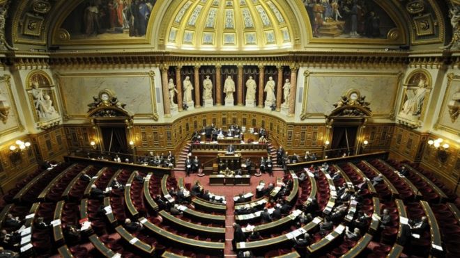 Elysee Palace debating chamber