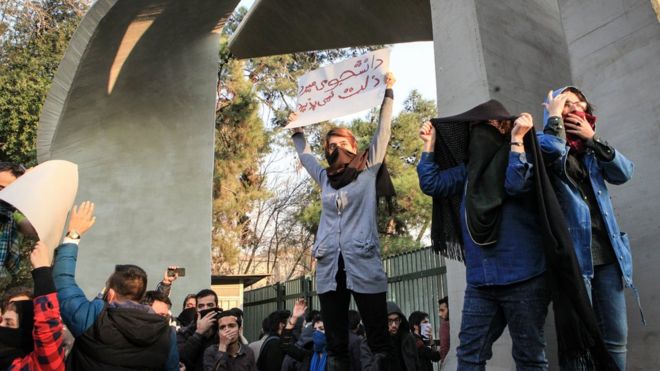 اعتراضات تهران