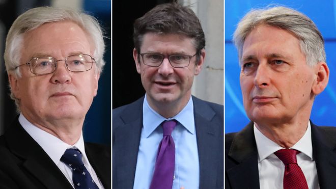 Brexit: Three ministers write 'continuity' letter