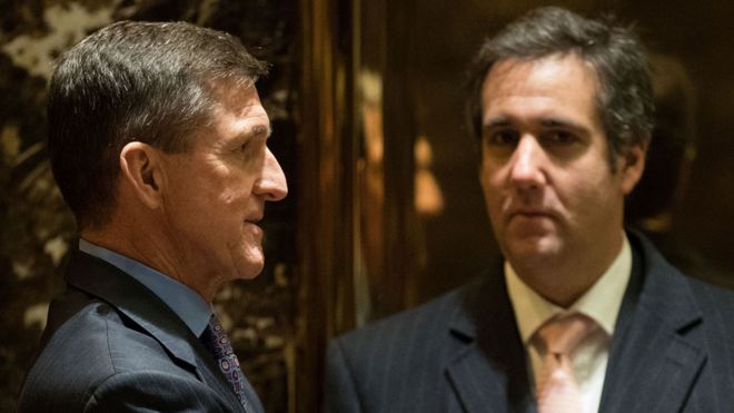 Michael Flynn and Michael Cohen