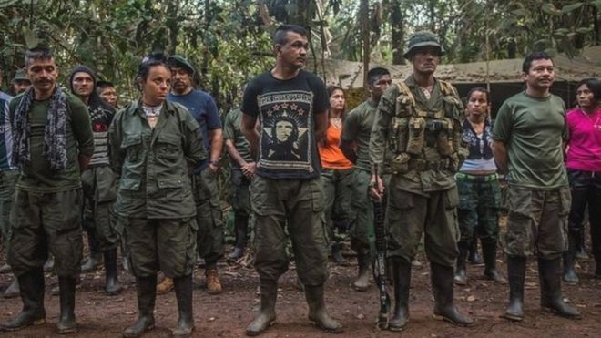 Waasi wa kundi la Farc nchini Colombia